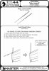 Master AM-144-009 Vickers Valiant - Pilot Tubes 1:144